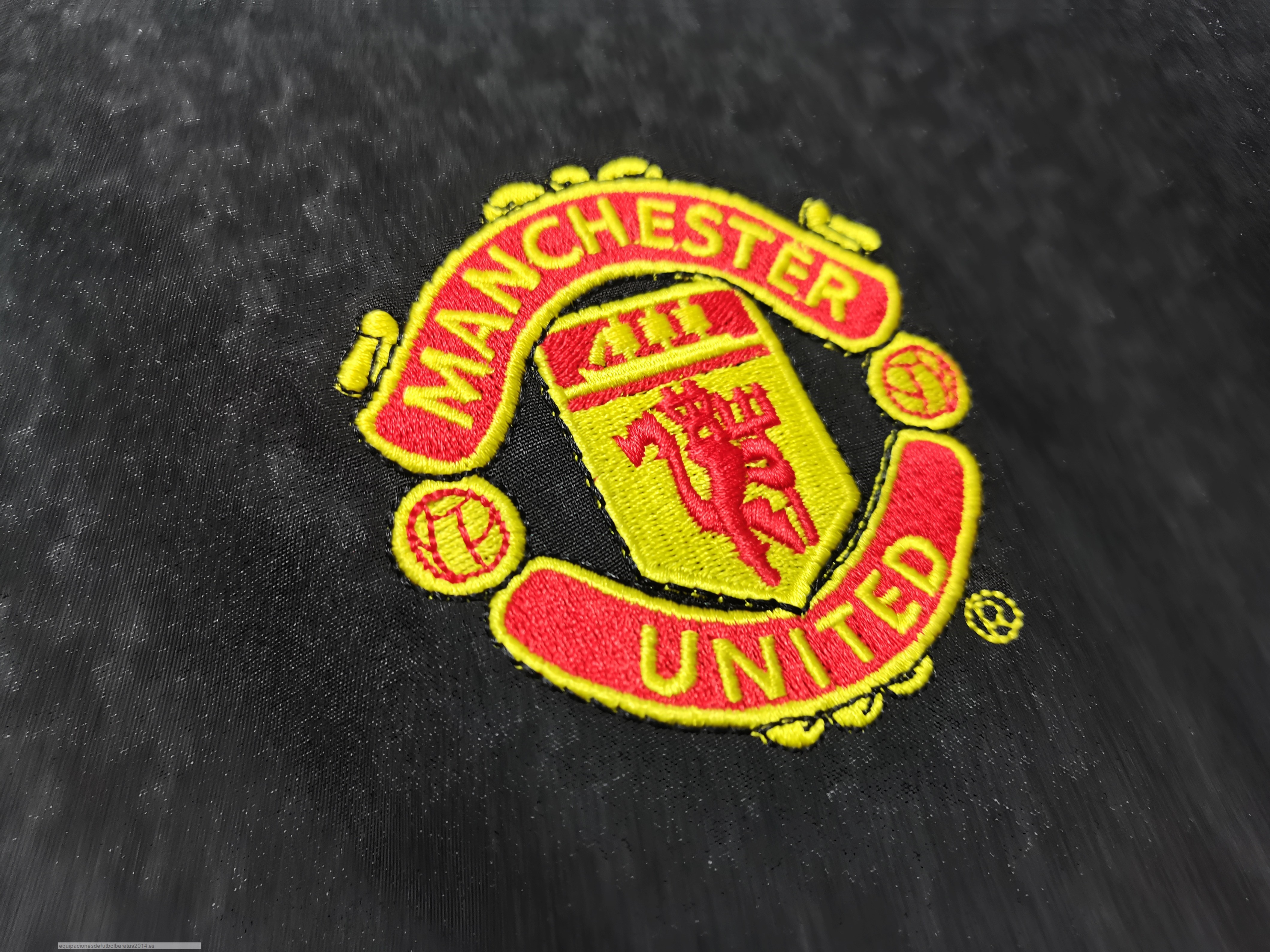 Nuevo 2ª Camiseta Manchester United Retro 2003 2005 Negro Baratas